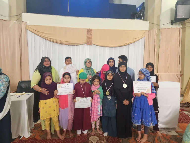 Young people taking part in a community activity