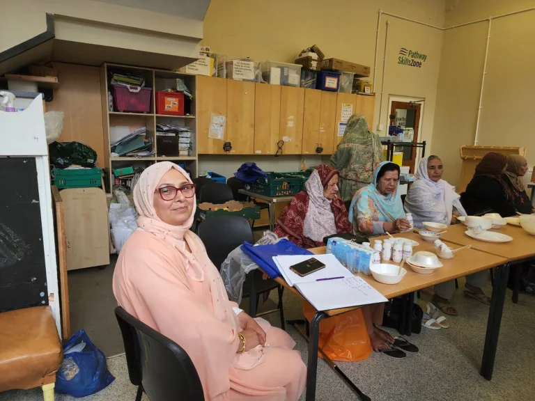 Mustafia Sharif community activity