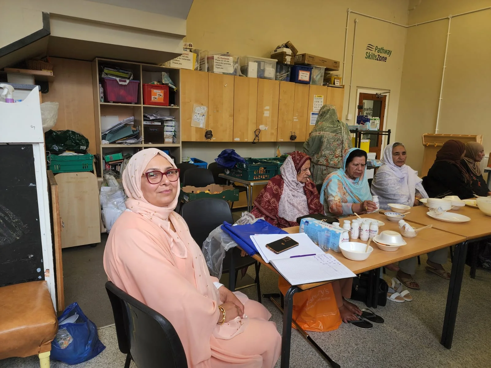Mustafia Sharif community activity
